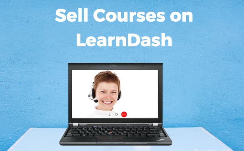 Sell Courses on LearnDash Made with DesignCap